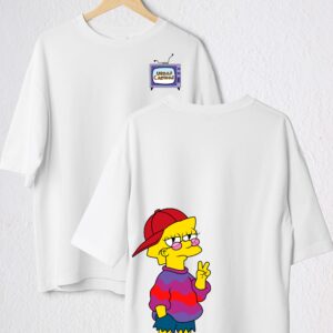 LISA SIMPSON POLO COLOR BLANCO