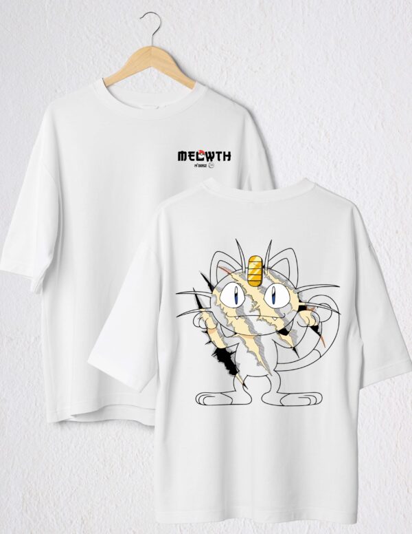 MEOWTH POLO COLOR BLANCO