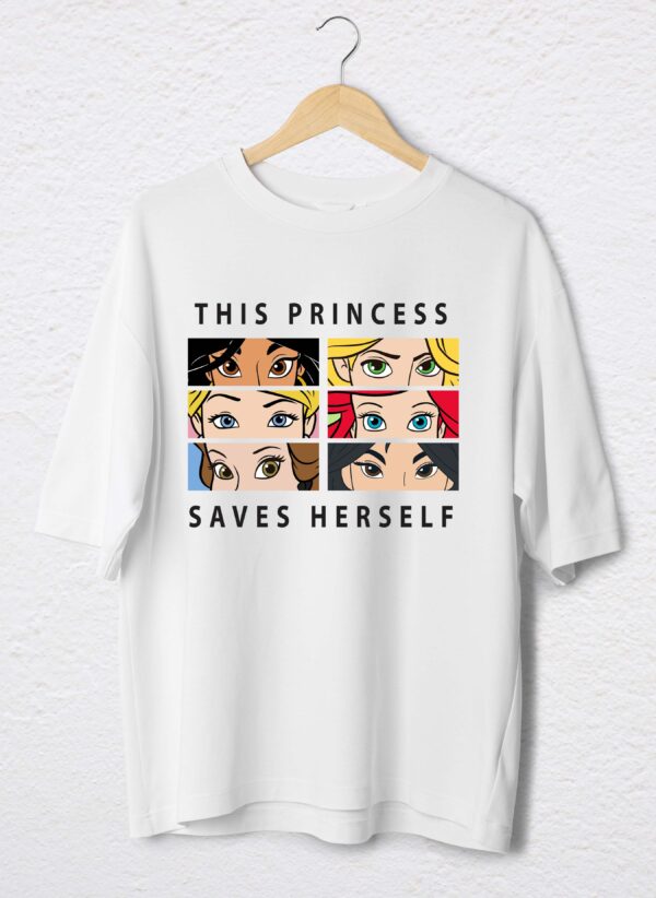 POLO BLANCO OVER DISNEY PRINCESS
