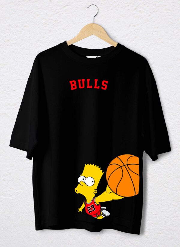 POLO NEGRO OVER BART JORDAN