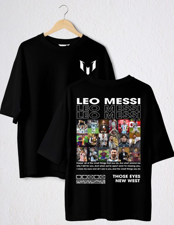 LEO MESSI POLO OVER NEGRO