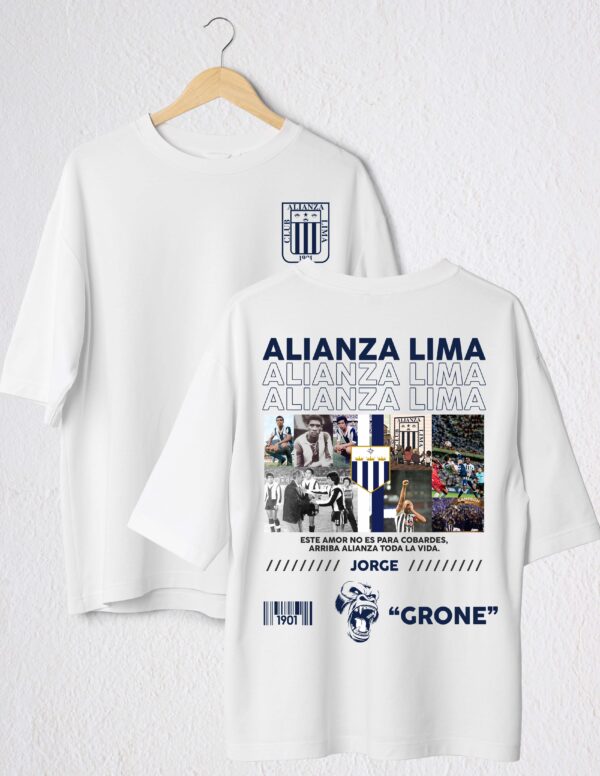 ALIANZA LIMA POLO BLANCO