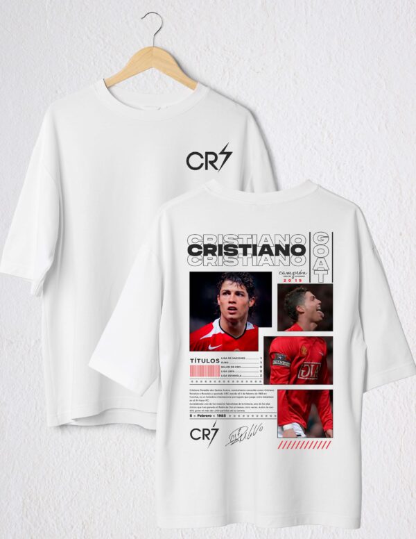 cr7 del 2008 goat polo blanco