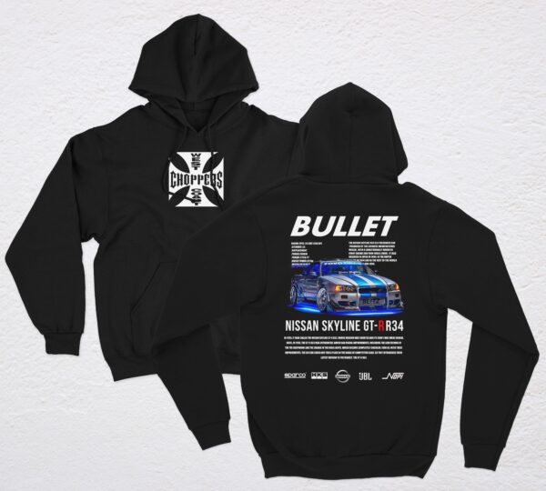 POLERA BULLET NEGRO AHC MODA