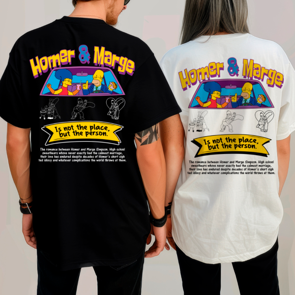 HOMER Y MARGE PAREJA