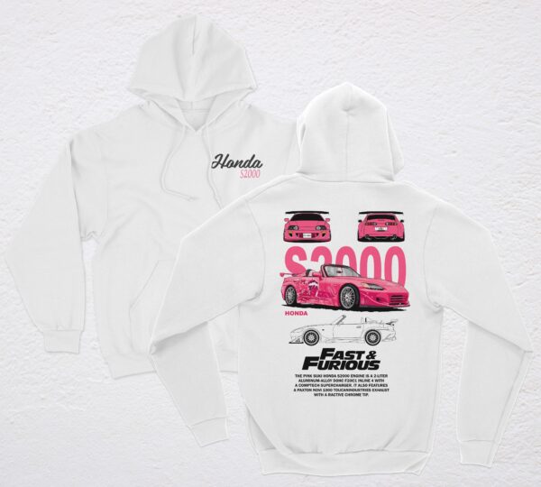HONDA S2000 POLERA BLANCA