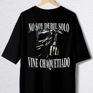 POLO NO SOY DEBIL SOLO VINE CHAQUETIADO