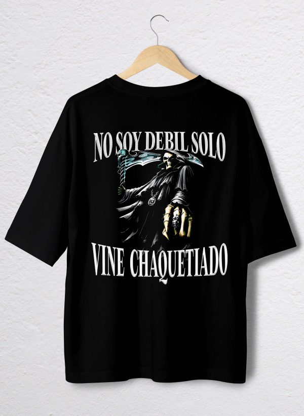 POLO NO SOY DEBIL SOLO VINE CHAQUETIADO
