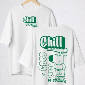 POLO BLANCO CHILL DE COJONES