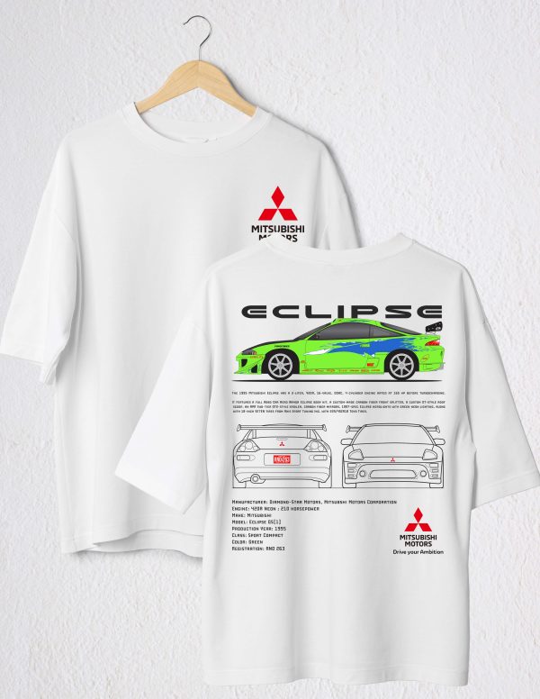 POLO BLANCO MITSUBISHI ECLIPSE VERDE