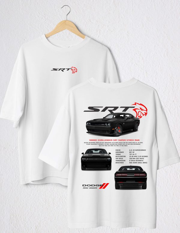 POLO BLANCO DODGE CHALLENGER SRT