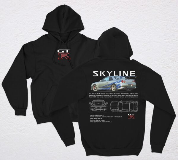 POLERA GTR SKYLINE