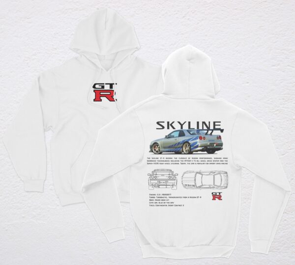 POLERA GTR SKYLINE