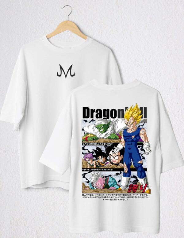 MAJIN VEGETA POLO BLANCO