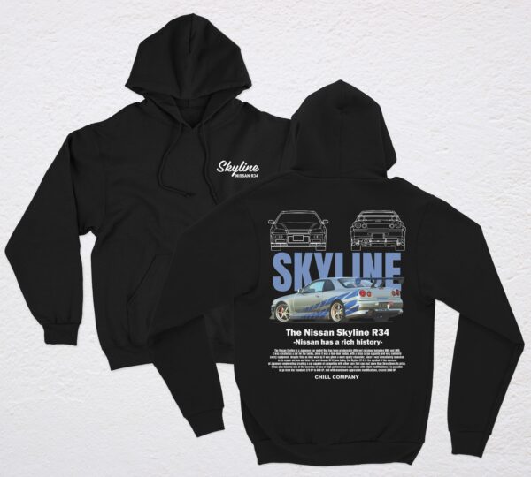 POLERA SKYLINE GTR