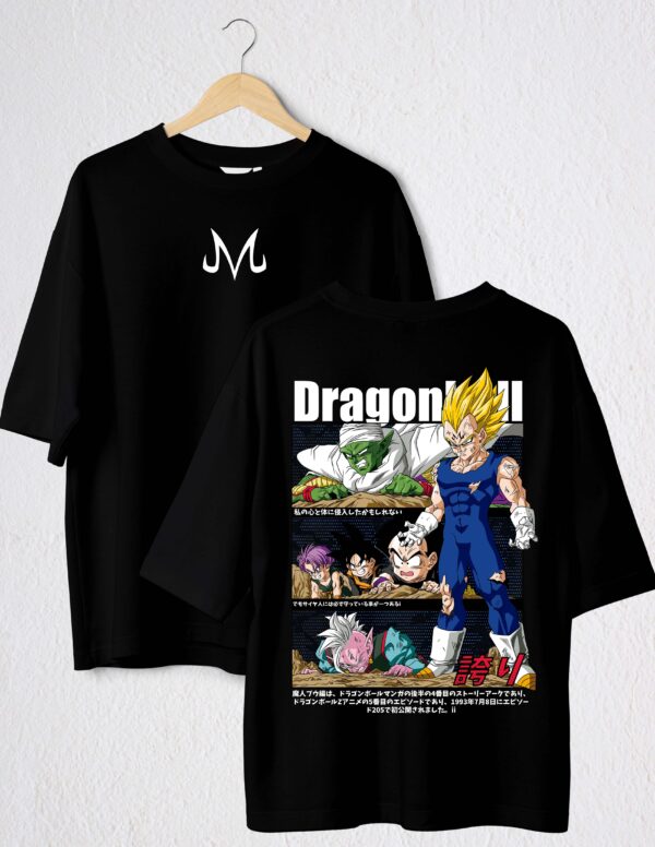 MAJIN VEGETA POLO NEGRO
