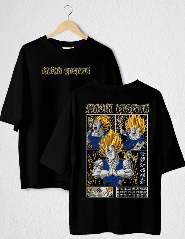 polo negro majin vegeta
