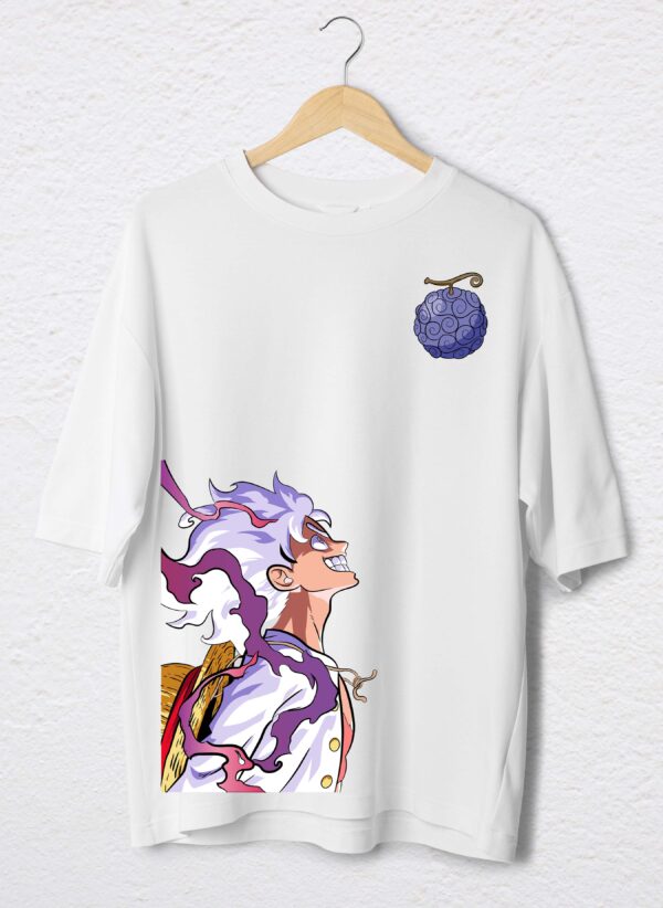 LUFFY GOMU GOMU POLO BLANCO