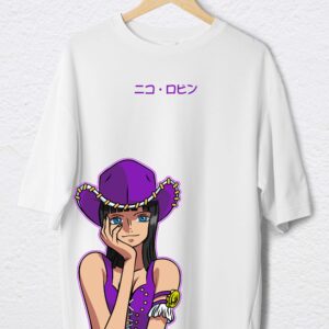 NICO ROBIN POLO BLANCO 003