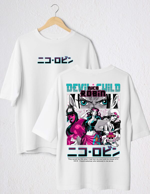 NICO ROBIN POLO BLANCO 004