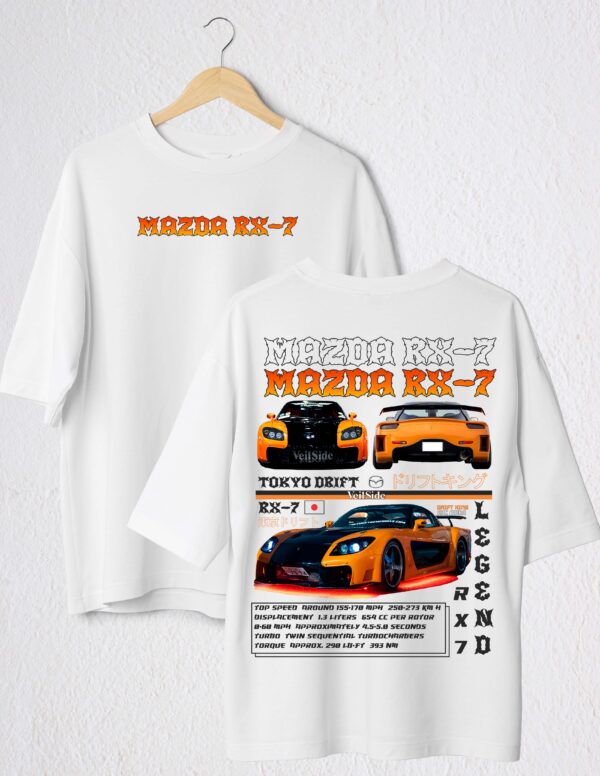POLO MAZDA RX-7 COLOR BLANCO