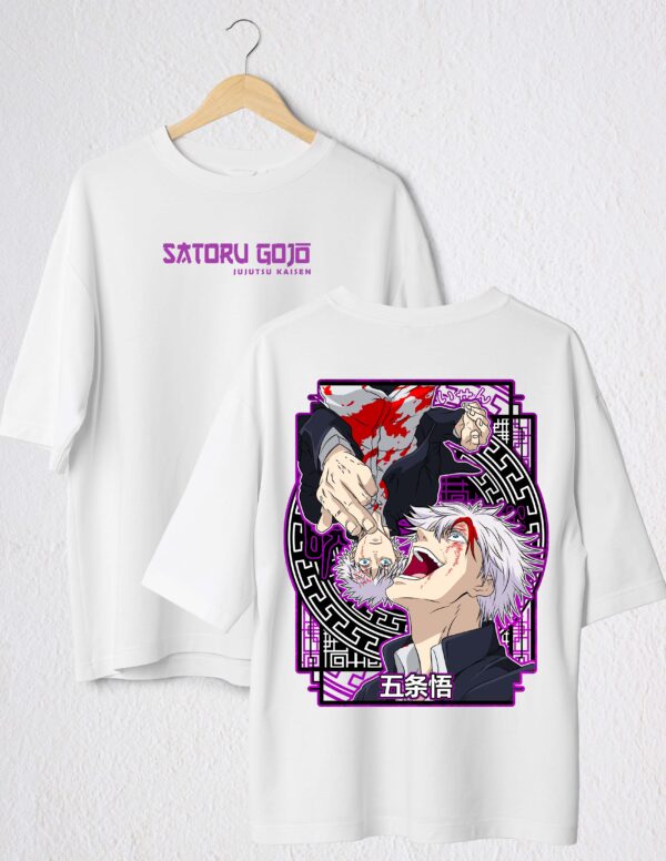 SATORU GOJO 003 POLO BLANCO