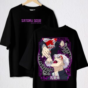 SATORU GOJO 003 POLO NEGRO
