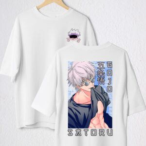 SATORU GOJO 004 POLO BLANCO