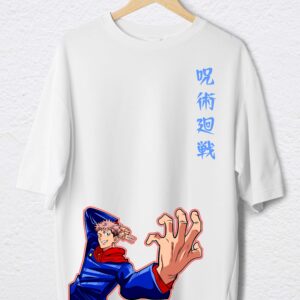 YUJI ITADORI POLO BLANCO