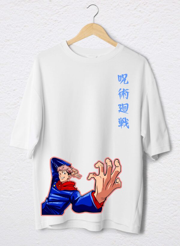 YUJI ITADORI POLO BLANCO