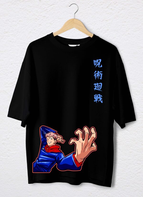 YUJI ITADORI POLO NEGRO