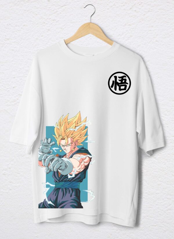 gogeta polo blanco dragon ball