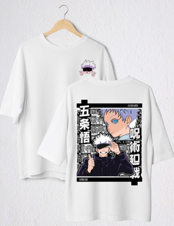 SATORU GOJO POLO BLANCO