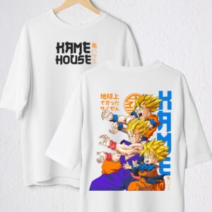 kame house polo blanco DRAGON BALL