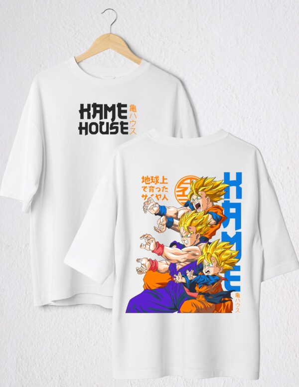 kame house polo blanco DRAGON BALL
