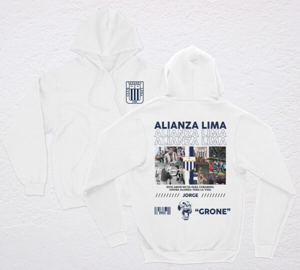ALIANZA LIMA POLERA BLANCA