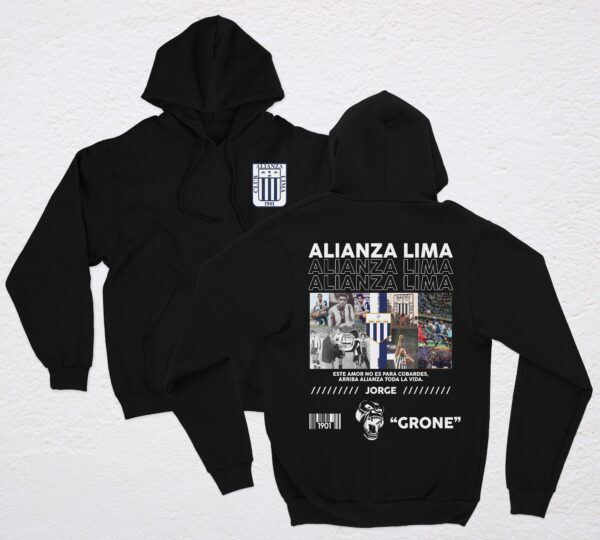 ALIANZA LIMA POLERA NEGRA