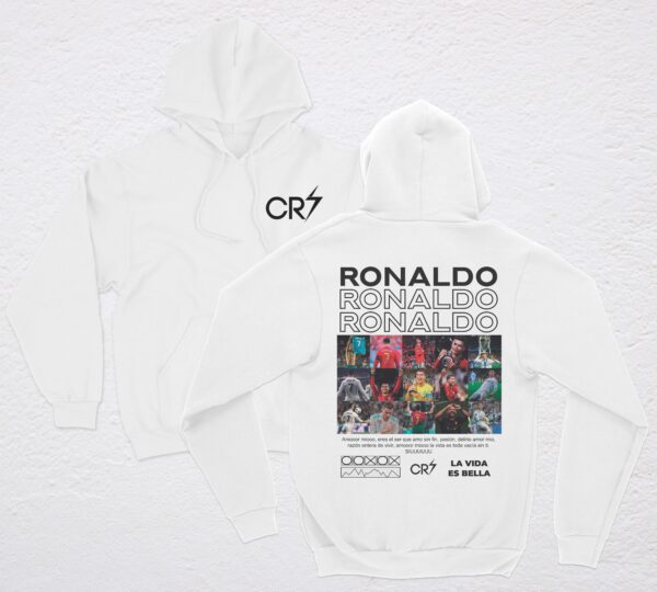 CR7 POLERA BLANCA