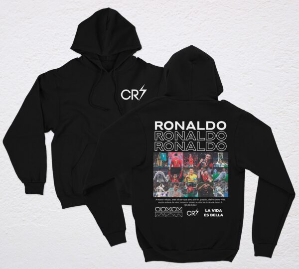 CR7 POLERA NEGRA