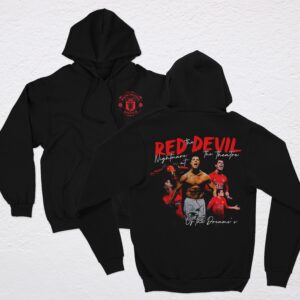 CR7 RED DEVIL POLERA NEGRA