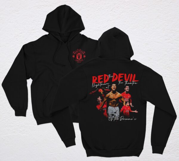 CR7 RED DEVIL POLERA NEGRA