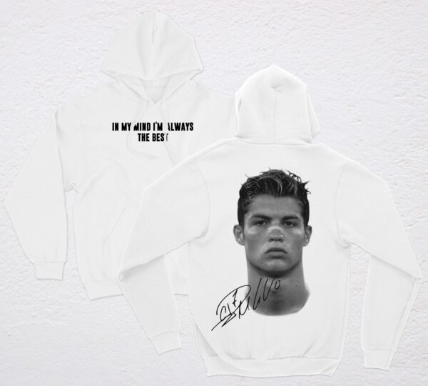 CR7 THE BEST POLERA BLANCA