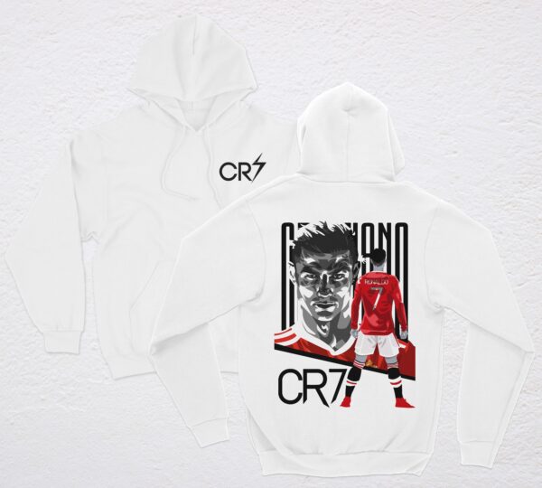CR7 UNITED POLERA BLANCA