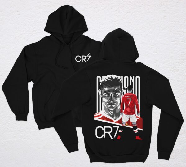 CR7 UNITED POLERA NEGRA