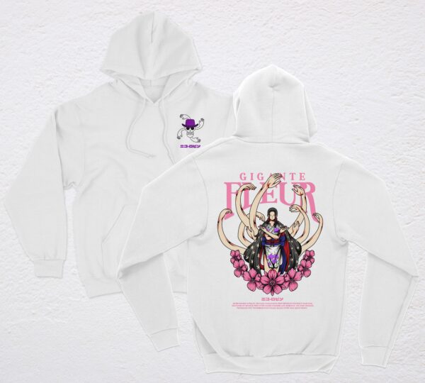 GIGANTE FLEUR POLERA BLANCA