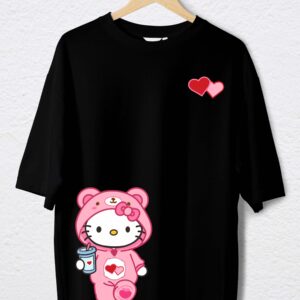 HELLO KITTY POLO NEGRO