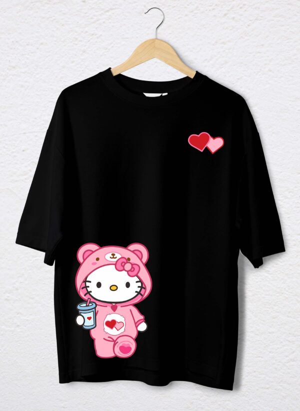 HELLO KITTY POLO NEGRO