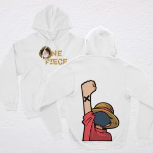 LUFFY X POLERA BLANCA