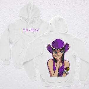 NICO ROBIN 003 POLERA BLANCA
