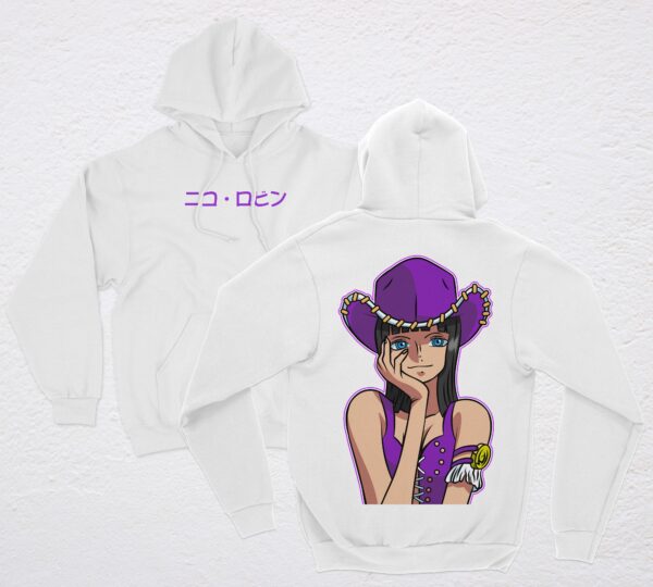 NICO ROBIN 003 POLERA BLANCA